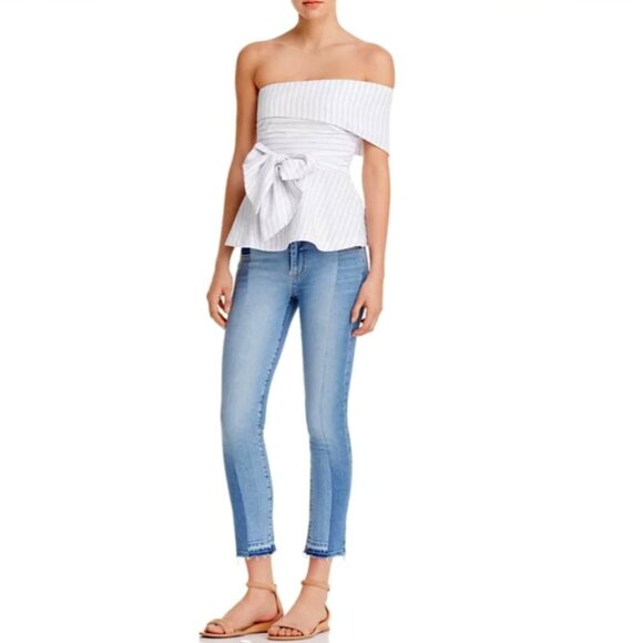 PAIGE Contrast Rosslyn Jeans - Picture 2 of 16